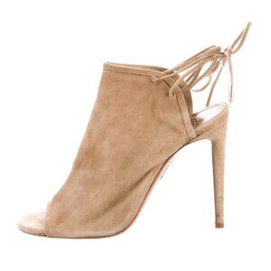 Women's Aquazzura Leather Suede Pumps Heels Size 8.5